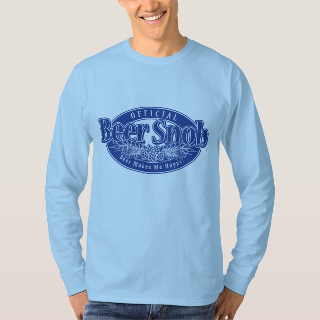 Officiell Beer Snob T Shirt (Framsida)