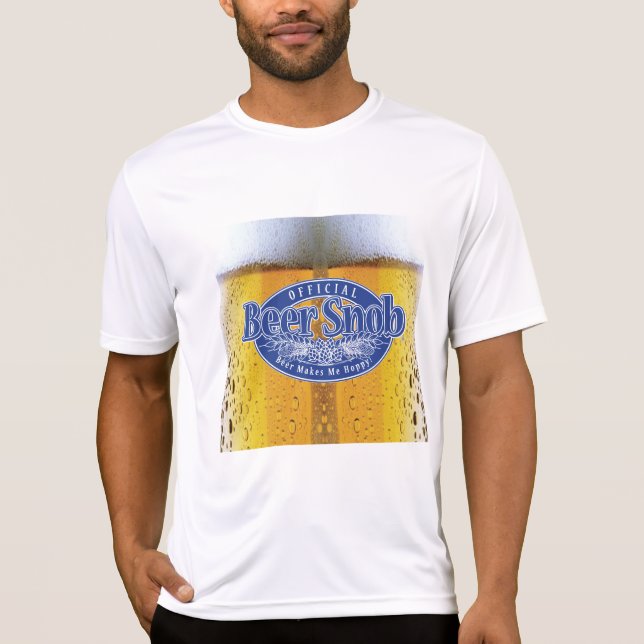 Officiell Beer Snob T Shirt (Framsida)