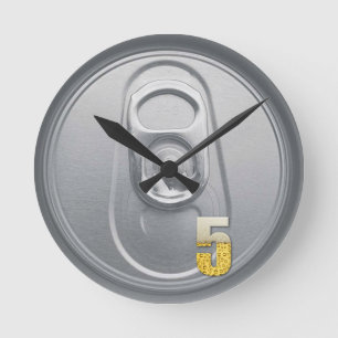 Officiell Beer Timer Rund Klocka