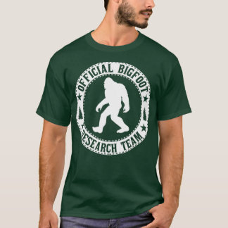 Officiell Bigfoot Research Team Bigfoot Sasquatch T Shirt