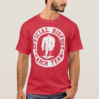 Officiell Bigfoot Sasquatch Search Team Merchandis T Shirt
