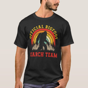 Officiell Bigfoot Search Team Sasquatch Funny T Shirt