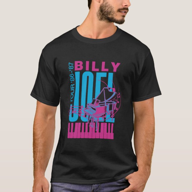 Officiell Billy Joel The Bridge Tour T Shirt (Framsida)