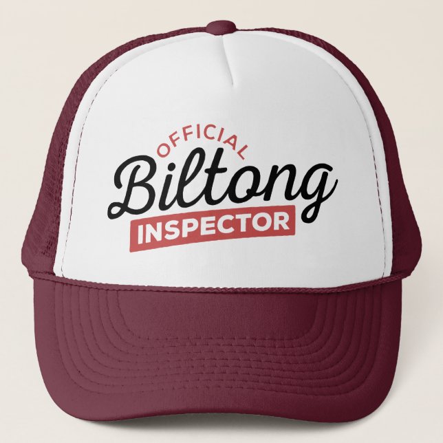 Officiell Biltong-inspektör | Sydlig Afrika Keps (Framsida)