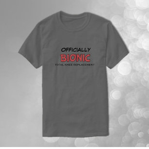 Officiell Bioniskt knäbyte T-Shirt