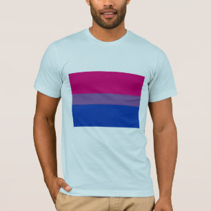 OFFICIELL BISEXUAL PRIDE FLAGGA TEE