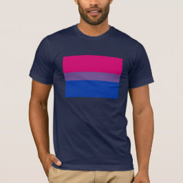 OFFICIELL BISEXUAL PRIDE FLAGGA TRÖJA