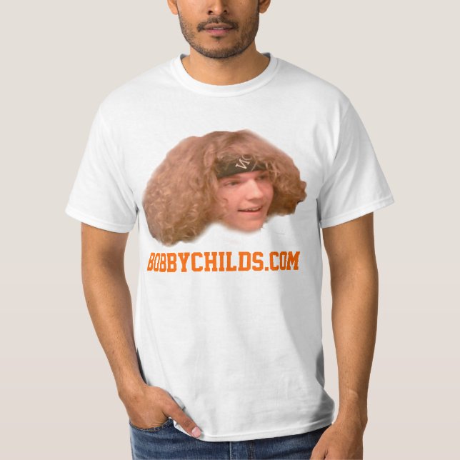 Officiell Bobbychilds.com T skjorta Tee Shirt (Framsida)