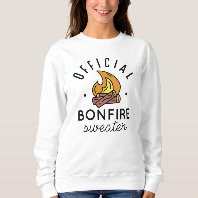 Officiell Bonfire Sweater T Shirt (Framsida)