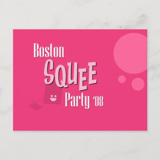 Officiell Boston Square Party vykort