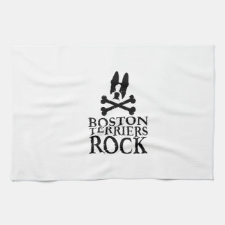 Officiell Boston Terrierssten Merch Kökshandduk