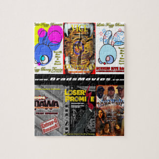 Officiell BradsMovies - Befordringsprogram Poster  Pussel