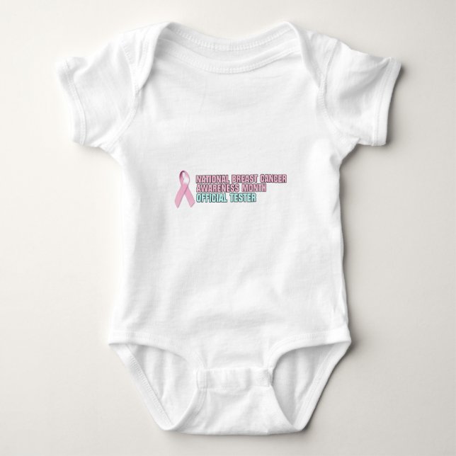 Officiell Bröstcancer Tester 2 Tee Shirt (Framsida)