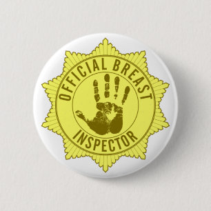 Officiell bröstinspektör knapp