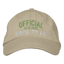 Officiell Brud Att Vara Kul Säger Khaki Oliv Natur