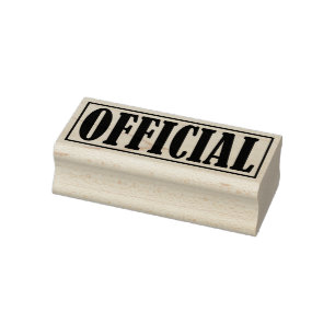 Officiell Business Office Framed Simple Ord Stämpel