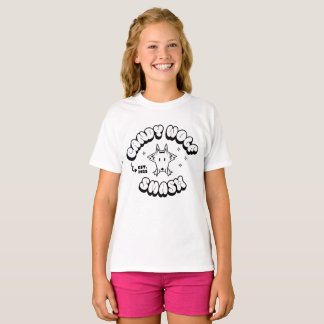 Officiell Candy Wolf Smash-logotyp T Shirt