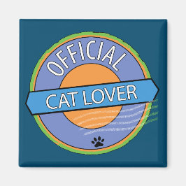 Officiell Cat Lover Magnet