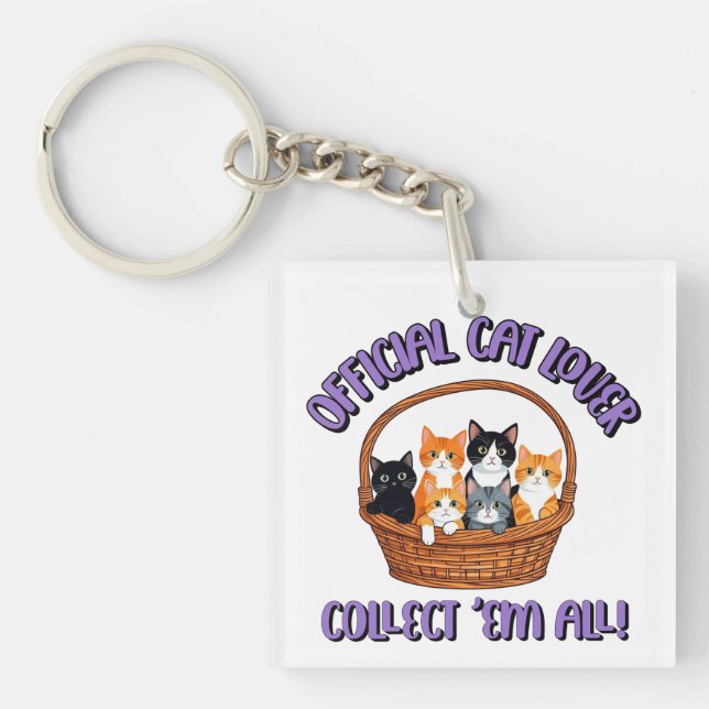 Officiell Cat Lover - Samla in Em All (Framsidan)