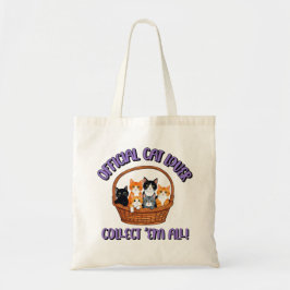 Officiell Cat Lover - Samla in Em All Tygkasse