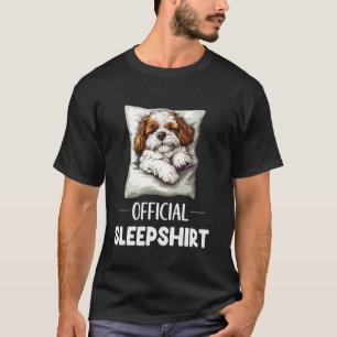 Officiell Cavapoo Sleepshirt Hund älskare Nightgow T Shirt