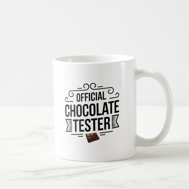 Officiell Chocolate Tester Kaffemugg (Höger)