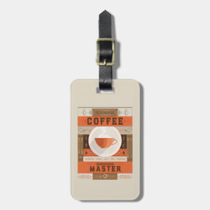 Officiell Coffee Brew Master Bagagebricka