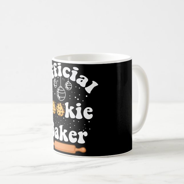 Officiell Cookie Bagare Cookie Älskare Jul Kaffemugg (Framsida höger)