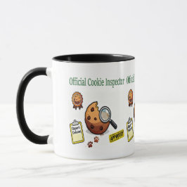 Officiell Cookie Inspector-mugg – Rollig kaffekopp