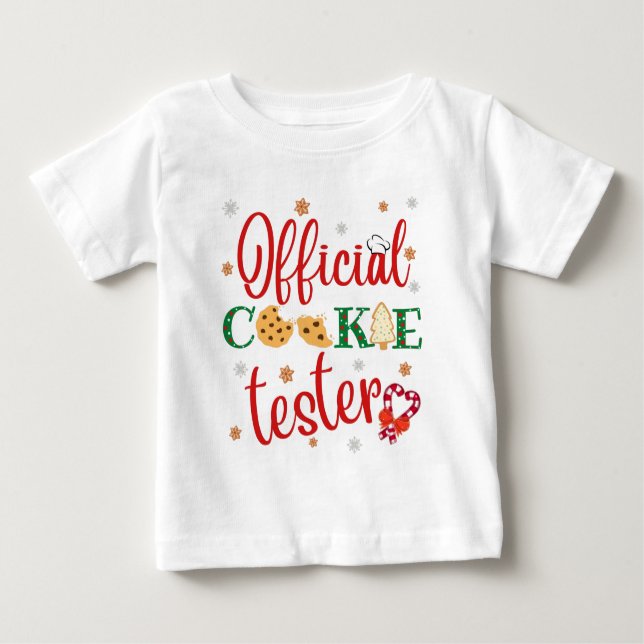 officiell cookie-provare t shirt (Framsida)