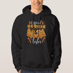 officiell cookie-provargingerbröd christmas bakin hoodie