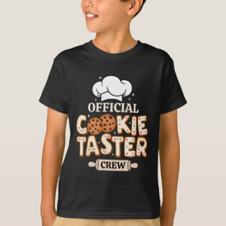 Officiell Cookie Taster Crew Funny Baking Team Fam T Shirt
