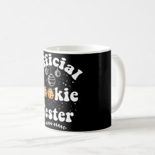 Officiell Cookie Tester Cookie Älskare Jul Kaffemugg