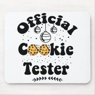 Officiell Cookie Tester Cookie Älskare Jul Musmatta