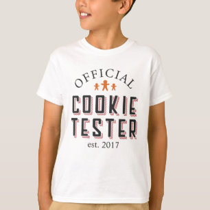 Officiell Cookie Tester-familjens julfest T Shirt