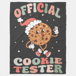 Officiell Cookie Tester Fleecefilt