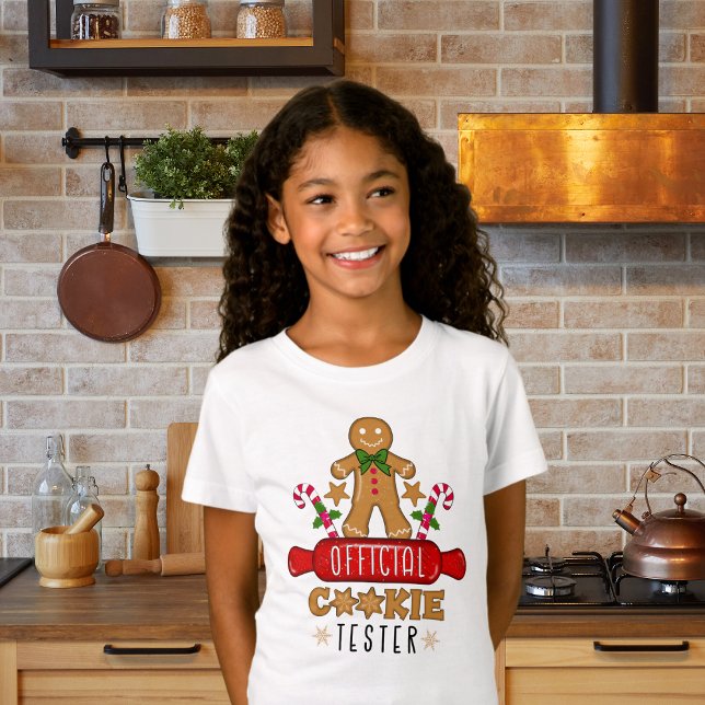 Officiell Cookie Tester-Helgdag T Shirt (Skapare uppladdad)