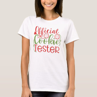 Officiell Cookie Tester Jul Kvinnor T-Shirt