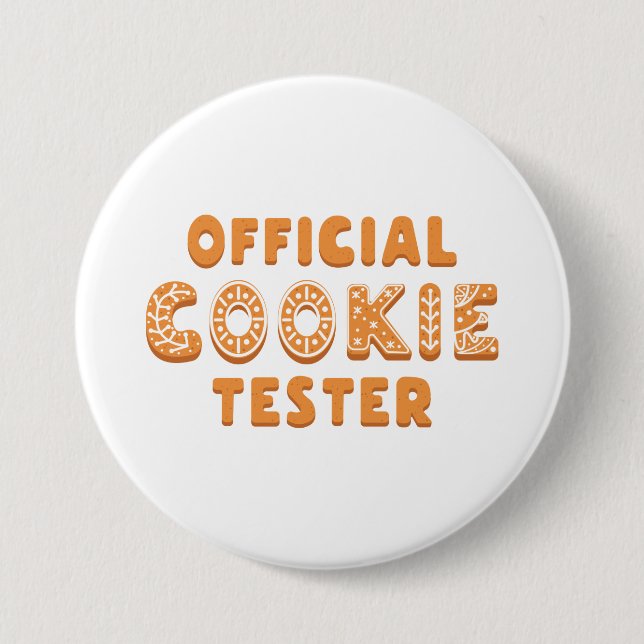 Officiell Cookie Tester Knapp (Framsida)