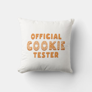 Officiell Cookie Tester Kudde
