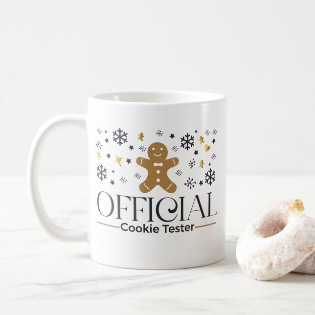 Officiell Cookie Tester Mugg (Med munk)