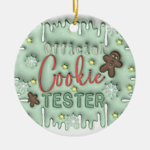 officiell Cookie Tester Ornament