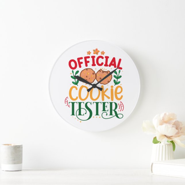 Officiell Cookie Tester Stor Klocka (Hem)