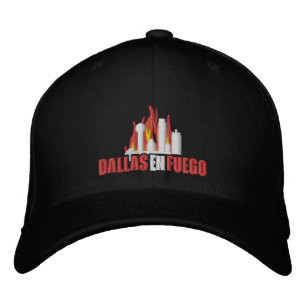 Officiell Dallas En Fuego-mössa Broderad Keps