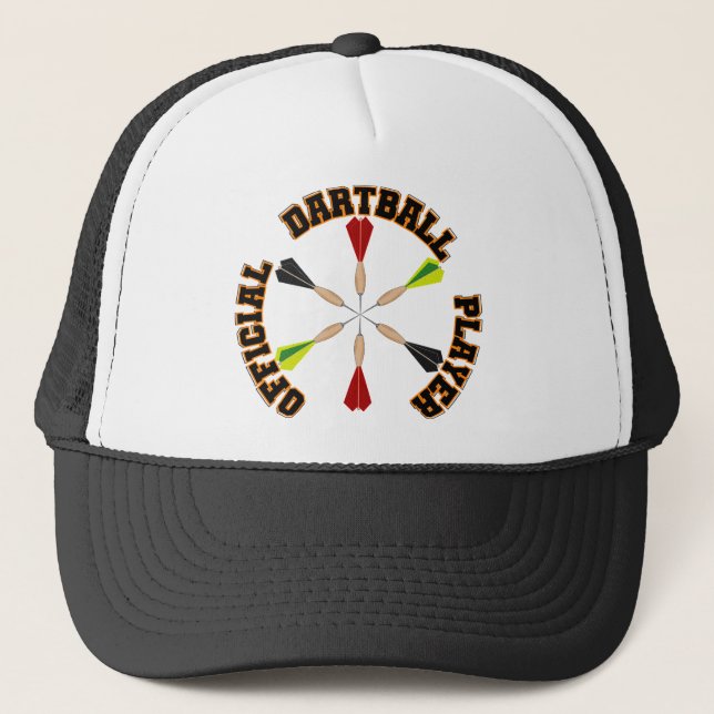 Officiell Dartball Player Truckerkeps (Framsida)