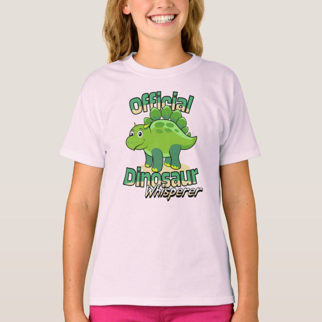 Officiell Dinosaurieflüstarare T Shirt (Framsida)
