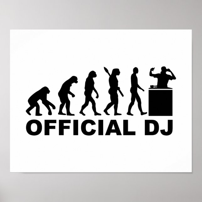 Officiell DJ Evolution Poster (Framsidan)