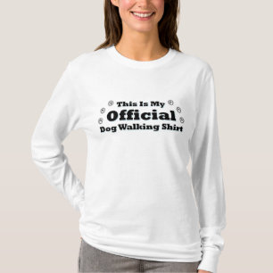 Officiell Dog Walker Tee Shirt
