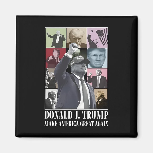 Officiell - Donald Trump Eras Magnet (Framsidan)