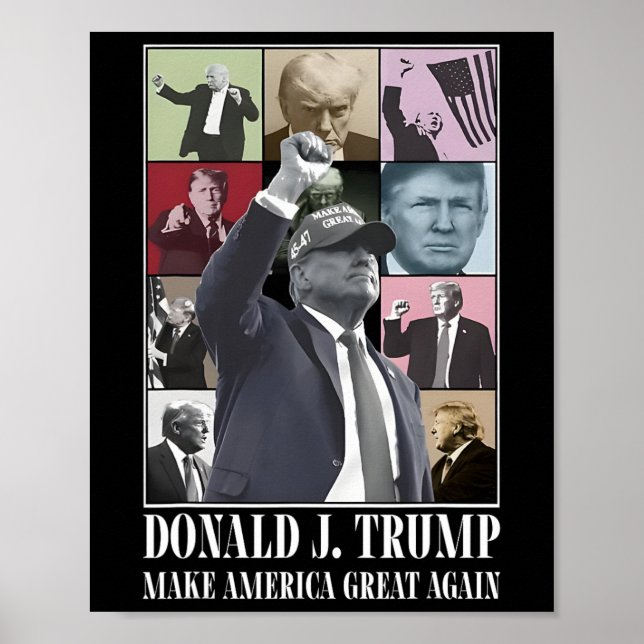 Officiell - Donald Trump Eras Poster (Framsidan)